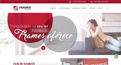 Desktop Screenshot of framesjanelasacusticas.com.br